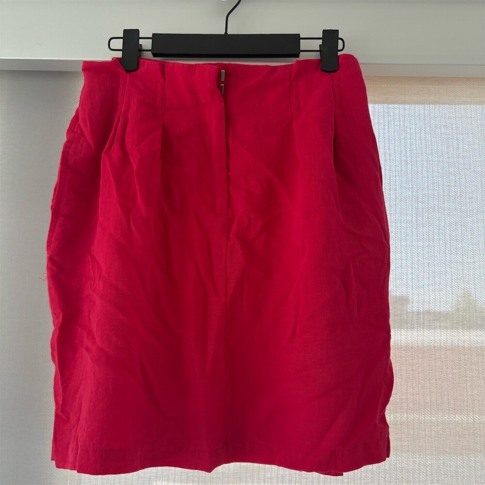 Ann Taylor Factory Skirt Womens Size 2 Hot Pink Pencil Mini Career Office